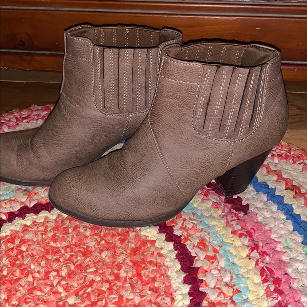 Leather Booties